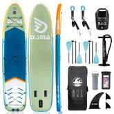 Inflatable Stand Up Paddle Boards for Adults w/Sup Board Accessories Hand Pump 4pcs Kayak Floating Paddle