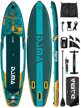 1'6"×35"×6" Extra Wide Inflatable Paddle Board, Stand Up Paddle Board for Fishing, Sup Board for Family Travel